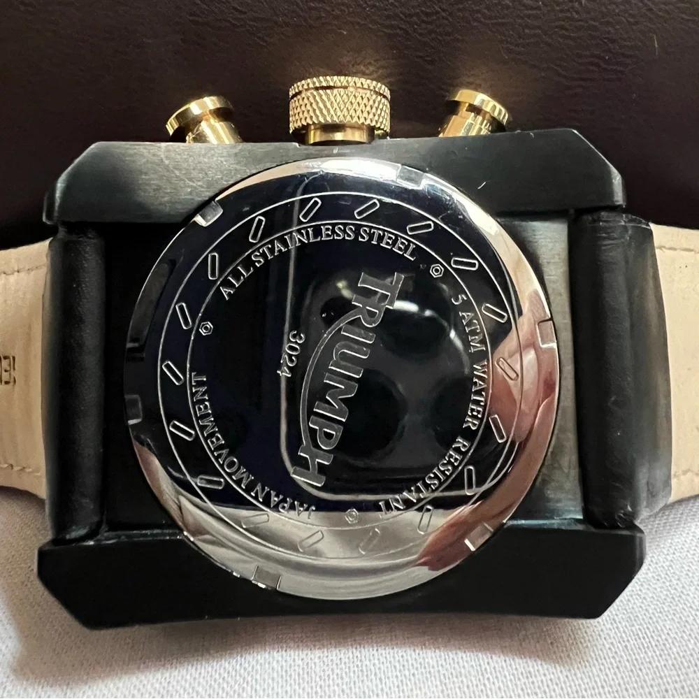Triumph Motorcycles Men's 3024-05 Scrambler Collection Chronograph Watch - Picture 6 of 8